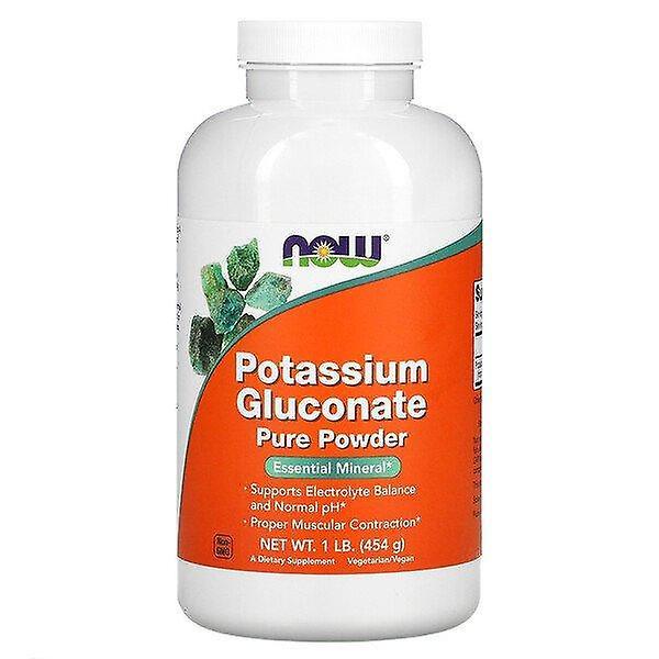 Now Foods, Kaliumgluconat Reines Pulver, 1 lb (454 g) on Productcaster.