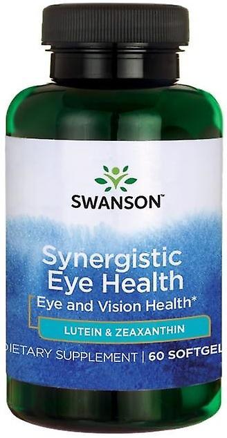 Swanson yhteisvaikutukset Luteoliinia & zeaksantiinia 60 Softgels 120 gr on Productcaster.