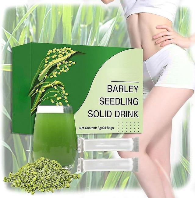 Scvvd Barley Grass Powder 100% Pure & Organic, Barley Grass Powder For Weight, Promote Intestinal Peristal 1 box on Productcaster.