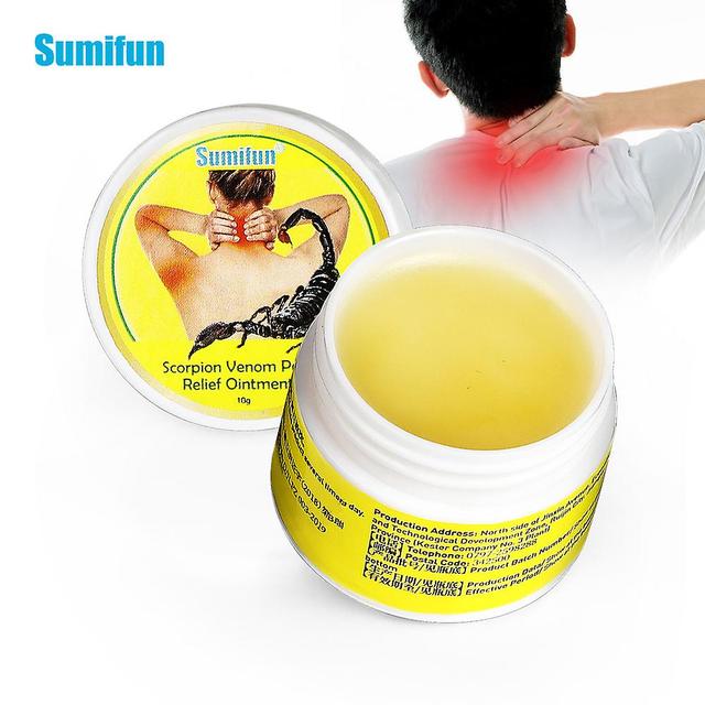 10g Scorpion Venom Joint Cream Neck Neck Lumbale Spine Care Skin Cream K20006 on Productcaster.