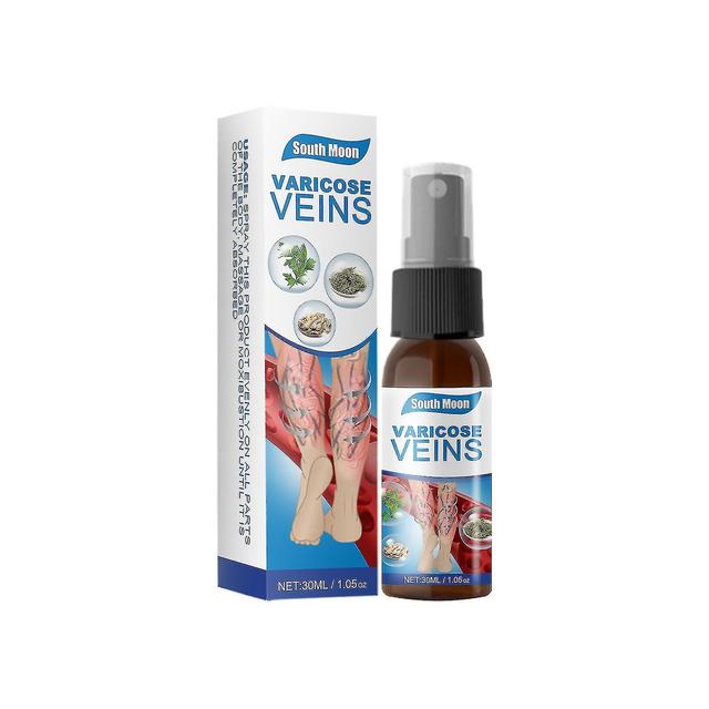 Vein Massage Varicose Active Spray To Smooth Blood Vessel Bulge Smooth Earthworm Leg Leg Massage 30ml on Productcaster.