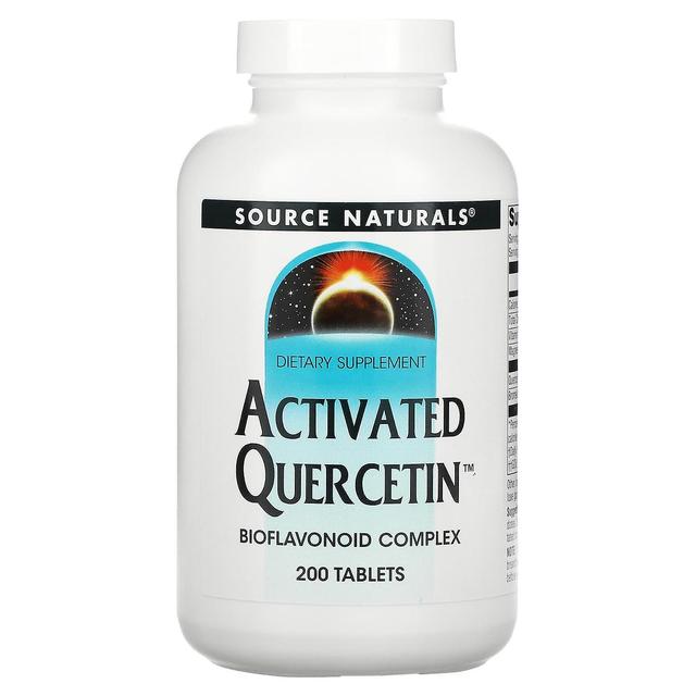 Source Naturals Källa Naturals, Aktiverad Quercetin, 200 tabletter on Productcaster.