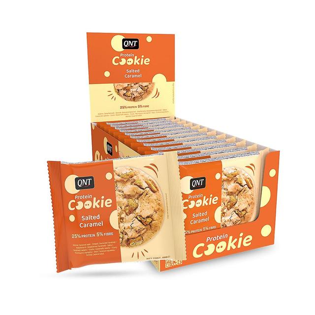 QNT Protein Cookie 12 x 60g Rich In Protein & Fibre on Productcaster.