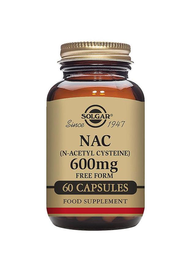 Solgar nac (n-acetylcystein) 600mg 60-talet on Productcaster.