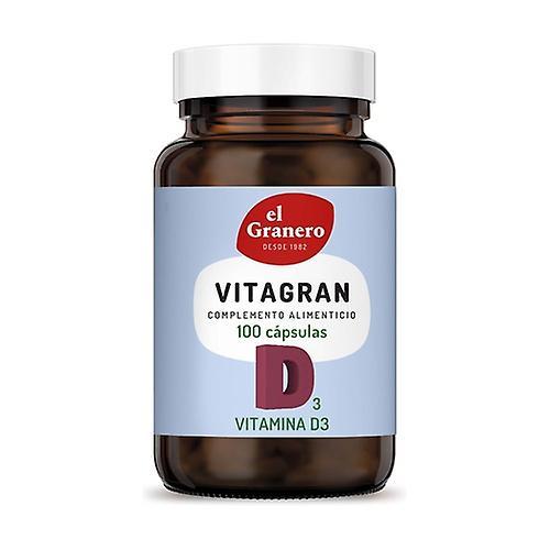 El Granero Integral Vitagran D3 100 capsules (4000UI) on Productcaster.