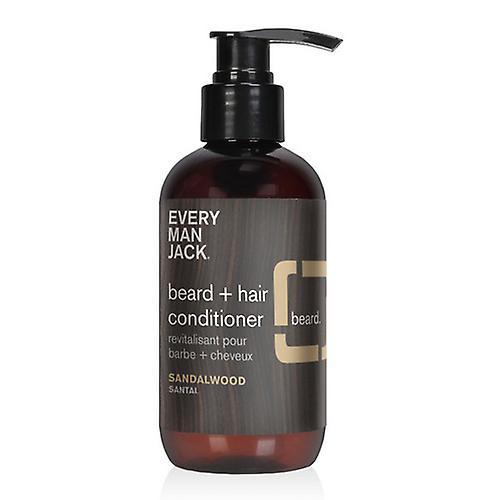 Every Man Jack Beard + Face Wash Sandalwood ,200 Ml on Productcaster.