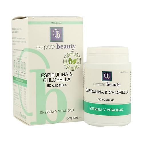 Corpore Beauty Spirulina og Chlorella 60 kapsler on Productcaster.