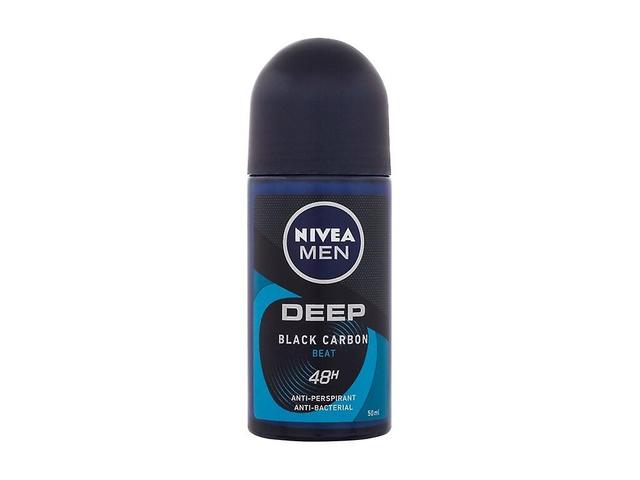 Nivea - Men Deep Black Carbon Beat 48H - Dla mężczyzn, 50 ml on Productcaster.