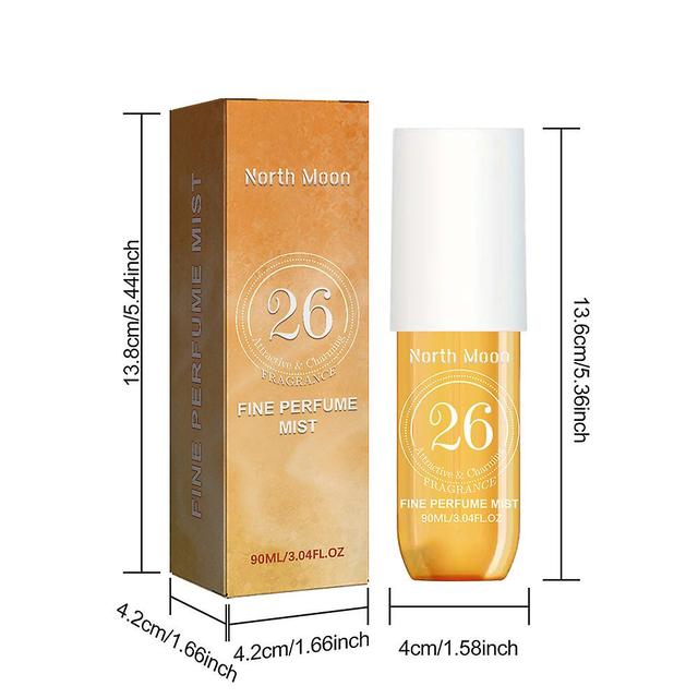 ETTER TIMER Parfyme Body Frangrance Mist - 90ML 26 Oransje on Productcaster.