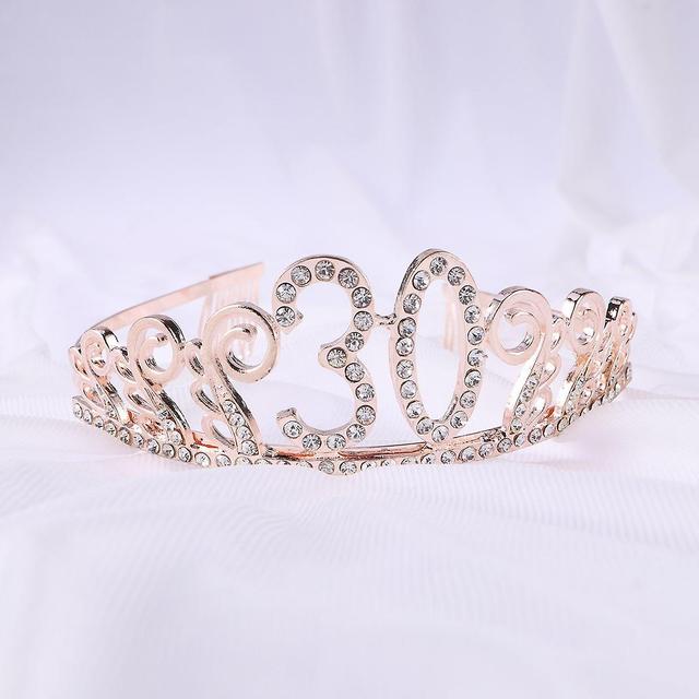 Gjbd Couronne Anniversaire 30 Ans Tiare Diadme Princess With Peigne on Productcaster.