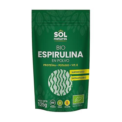 Sol Natural Organický prášok spiruliny 125 g prášku on Productcaster.