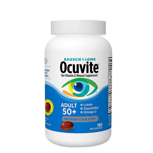 Bausch & Lomb Ocuvite adult 50+ soft gels, 150 ea on Productcaster.