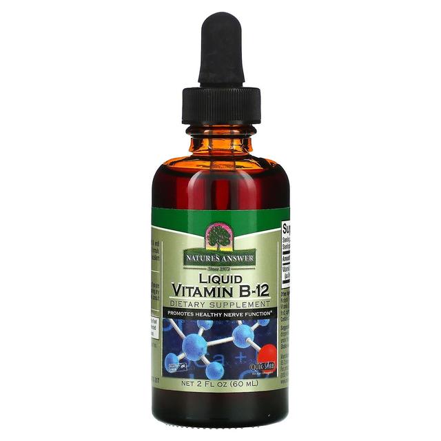 Nature's Answer Naturens svar, flytande vitamin B-12, 2 fl oz (60 ml) on Productcaster.