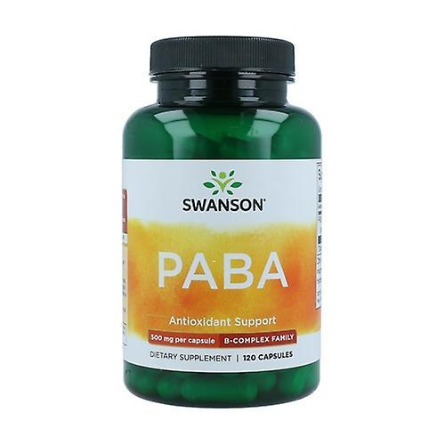 Swanson PABA, 500mg 120 kapselia on Productcaster.