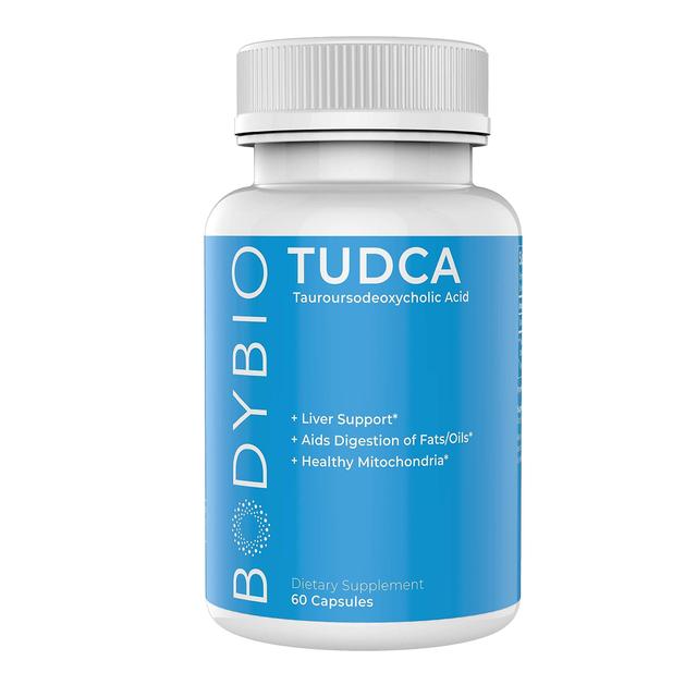 BodyBio Tudca 60 Capsules Liver Support for Detox and Cleanse on Productcaster.