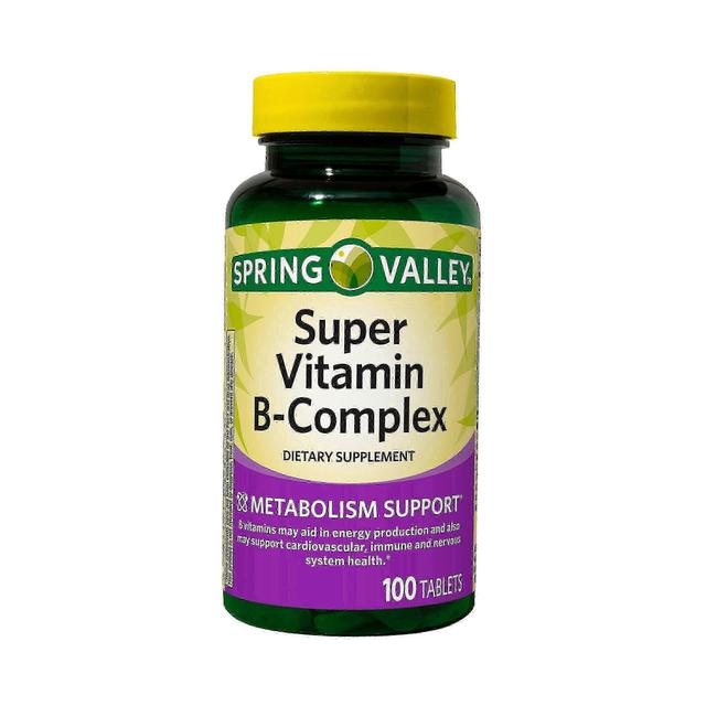 Spring valley super vitamin b-complex dietary supplement, 100 ea on Productcaster.