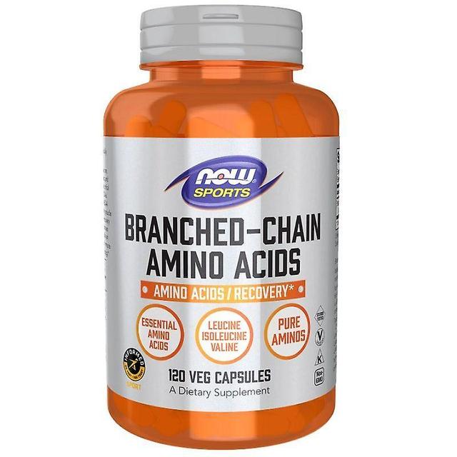 NOW Foods BCAA Vertakte Keten Aminozuren Capsules 120 on Productcaster.