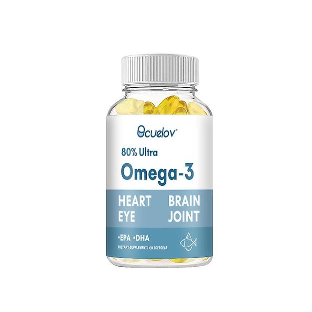 Vorallme Omega-3 Dha And Epa Contribute To The Normal Function Of The Heart And Maintain Normal Blood Pressure, Brain Function 60pcs A Bottle on Productcaster.