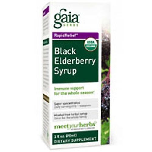 Gaia Herbs Gaia byliny čierna baza, sirup 3 oz (balenie po 1) on Productcaster.