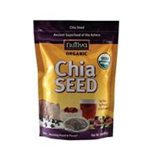 Sementes de Chia Orgânicas Nutiva, Moída 12 oz (Pacote de 6) on Productcaster.