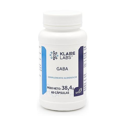 Klaire Labs GABA 60 capsules of 500mg on Productcaster.