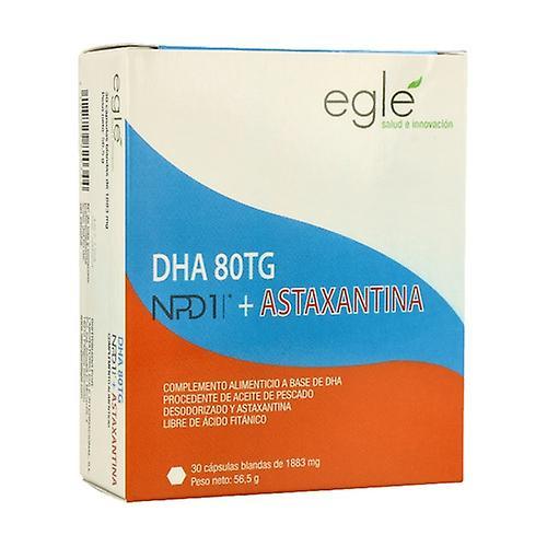 Egle DHA / NPD1 80TG Astaxanthin 30 capsules on Productcaster.