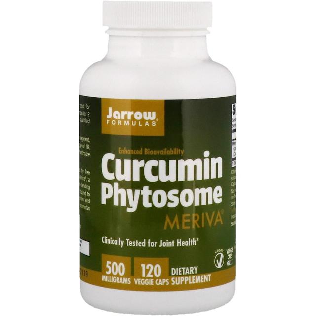 Jarrow Formulas, Curcumin Phytosome, 500 mg, 120 Veggie Caps on Productcaster.