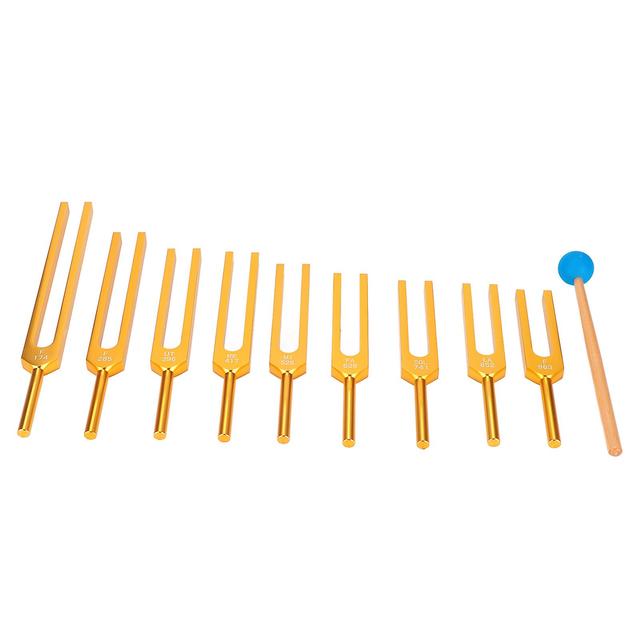 Aespa Tuning Fork Set Aluminium Alloy Resonant Tuning Fork Tuning Fork Virbration Instrument on Productcaster.