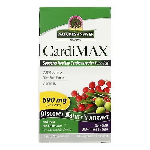 Nature's Answer Naturens svar CardiMAX, 60 VegCaps (förpackning med 1) on Productcaster.