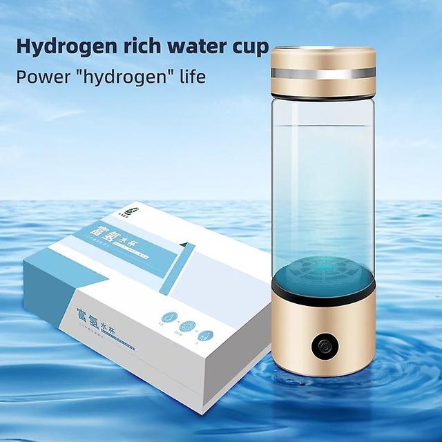 Rion Hydrogen Bottle Quality Hydrogen-rich Water Cup Ionizer Maker/generator Super Antioxidants Orp Golden on Productcaster.