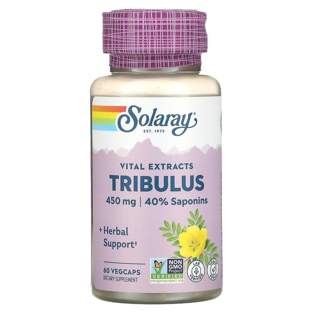 Solaray, Tribulus, 450 mg, 60 VegCaps on Productcaster.