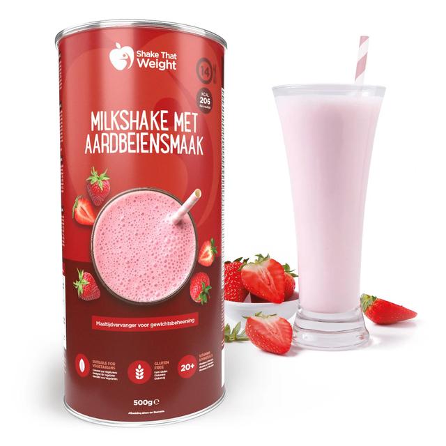 Shake That Weight Strawberry-flavoured meal shake (14-servings bus) on Productcaster.