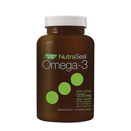 Nature s Way NutraSea Omega-3 Flüssiggele Frische Minze, 60 Stück on Productcaster.