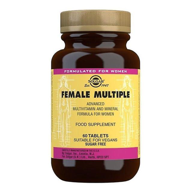 Solgar Female Multiple Tablets 60 (12543561) on Productcaster.