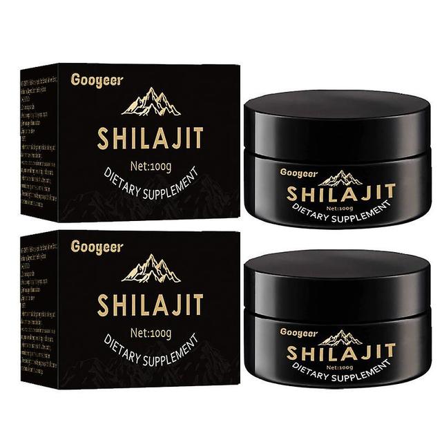 2pcs Pure 100 Himalayan Shilajit Soft Resin Organic Extremely Potent Fulvic Acid on Productcaster.