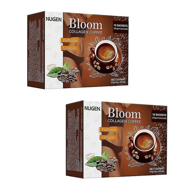 2x Bloom Collagen Coffee,café collagène collagène poudre pour café énergie beauté joints,suppléments de protéines de collagène on Productcaster.