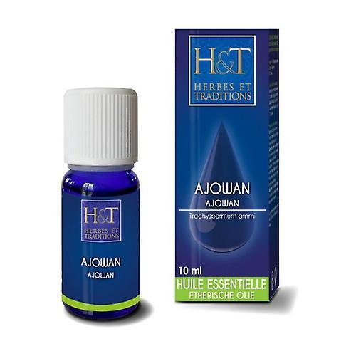 Herbes & Traditions Ajowan essential oil (Trachyspermum ammi) 10 ml of essential oil on Productcaster.