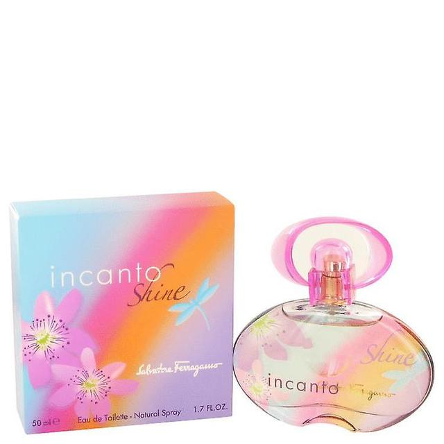 Incanto shine eau de toilette spray par salvatore ferragamo 1,7 oz eau de toilette spray on Productcaster.