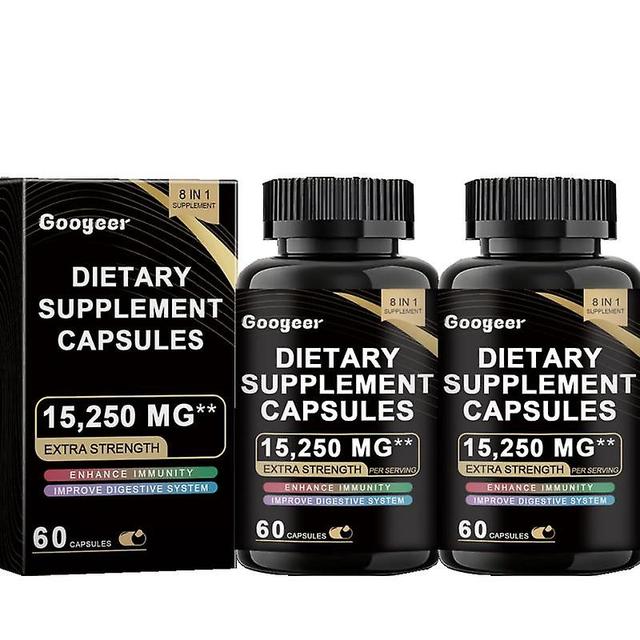 1-3bottles Dietary Supplement Capsules Body Treatment, 8-in-1 Dietary Supplement Capsules, Energy & Stamina Booster 2bottles on Productcaster.