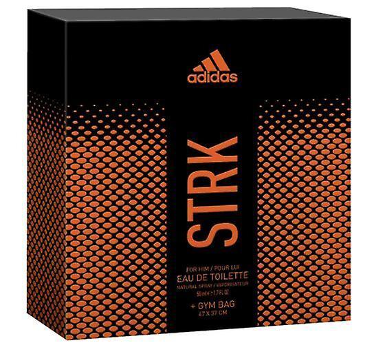 BoutiqueRetailer Adidas gift set for him strk 50ml natural spray + gymbag 47cm x 37cm on Productcaster.