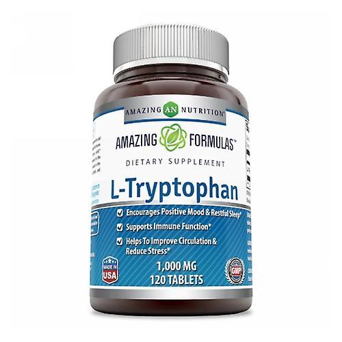 Amazing Nutrition Amazing Formulas L-Tryptophan, 1000 mg, 120 Tabs (Packung mit 1) on Productcaster.