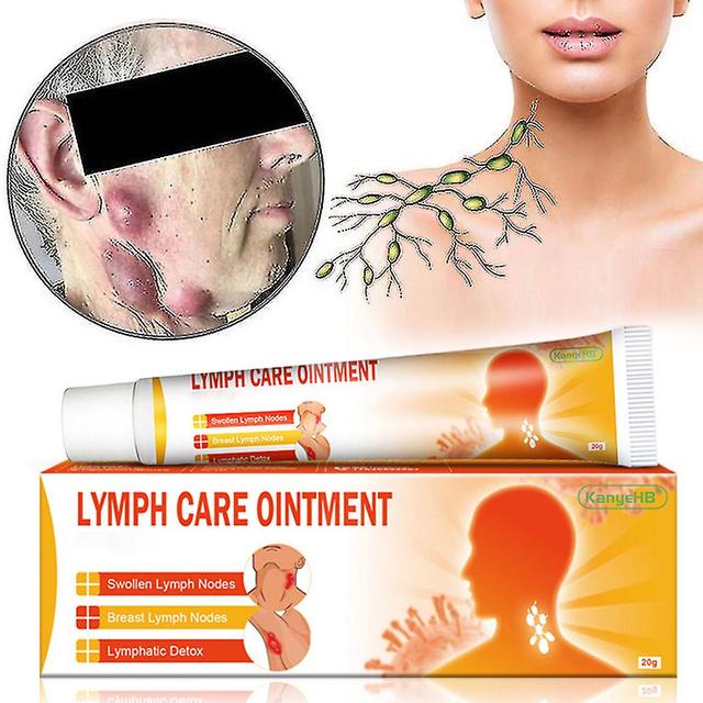 1/2pcs 20g Unisex Lymphatic Detox Ointment Neck Chest Lymph Anti-swelling Herbs Cream Lymph Cream Medical Plaster on Productcaster.