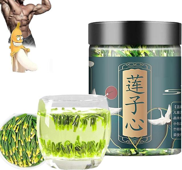 Lotus Seed Core Tea for Men,Liver and Kidney Care Tea,Men's Essentials Pure Chinese Herbal Tea, Dried Lotus Plumule Lotus Embryo Tea -Y 60g on Productcaster.