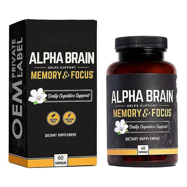 Brain memory focus capsules, intelligentie capsules, cognitieve supplementen, nootropics voor mannen en vrouwen on Productcaster.