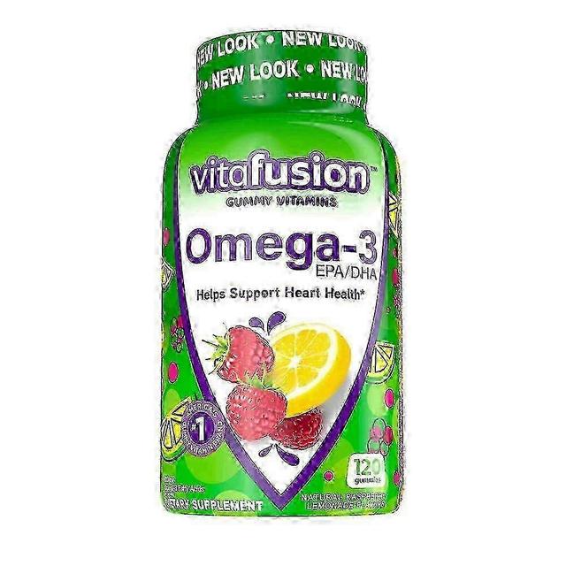 Vitafusion omega-3 gummies, raspberry & lemonade, 120 ea on Productcaster.