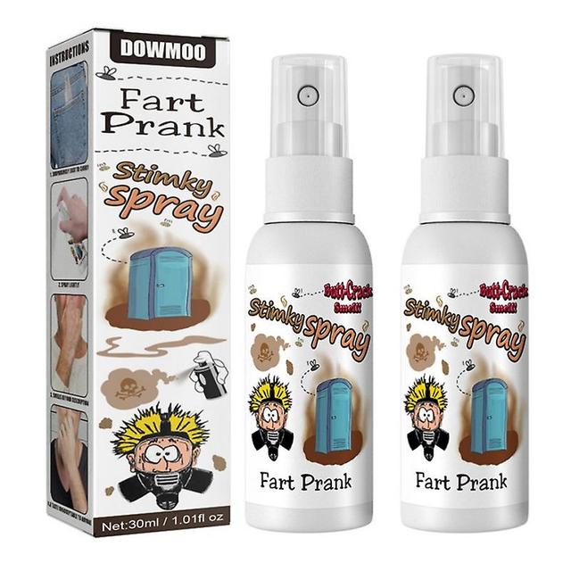 30ml Prank Novelties Toy Gag Joke Liquid Fart Spray Can Stink Bomb Stinky Gas Ass-smelly on Productcaster.