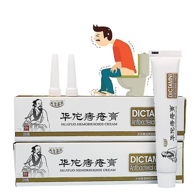 2pcs Dictamni - Crème chinoise d’hémorroïdes à base de plantes 4PCS on Productcaster.