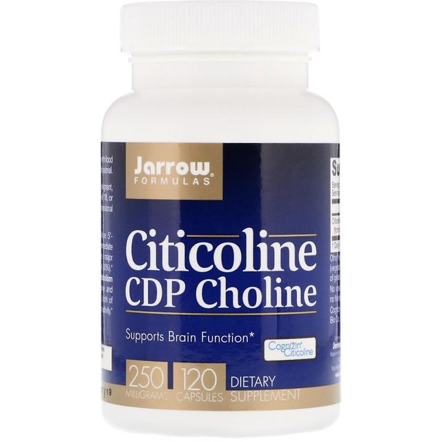 Jarrow Formulas, Citicoline, CDP Choline, 250 mg, 120 Capsules on Productcaster.