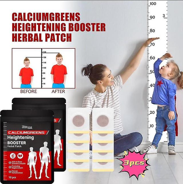 Eelhoe Herbal Growth Patch, Body Height Care, Foot Acupuncture Health Care, Height Growth Patch Vitamins Supplementss1pcs) -GSL 3PCS on Productcaster.