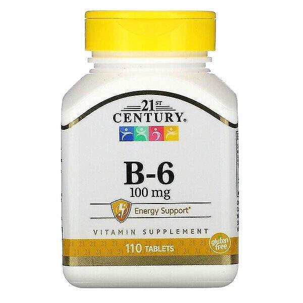 21st Century, B-6, 100 mg, 110 Tablets on Productcaster.